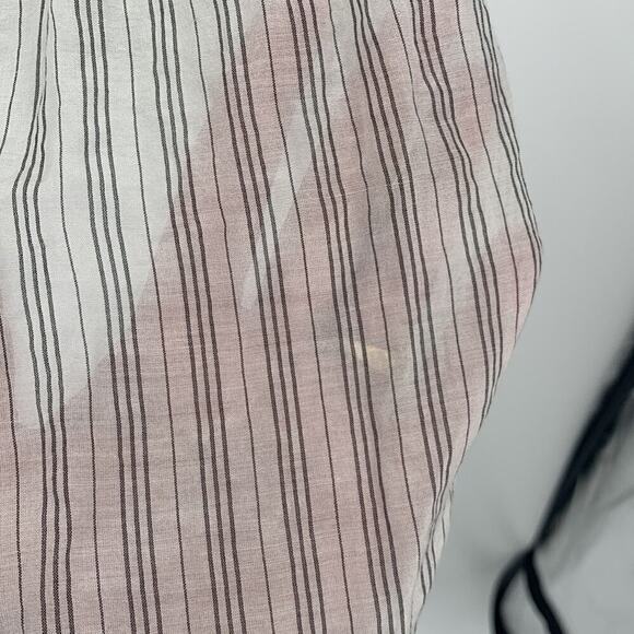 Madewell Silk Cotton/Silk Blend Button-Down Long Sleeve Women’s Size Small - Picture 7 of 7